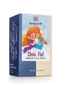 Herbatka ziołowa DLA DZIECI polecana przy grypie OD 12 MIESIĄCA BIO (18 x 1,2 g) 21,6 g - SONNENTOR