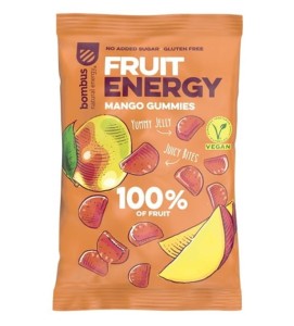 Przekąski z mango 100% owoców bezglutenowe 35g - Bunny Ninja
