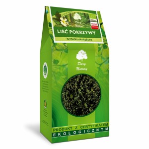 Herbatka LIŚĆ POKRZYWY BIO 80g - Dary Natury