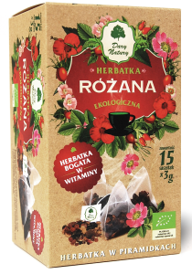 Herbatka różana piramidki BIO (15x3g) 45g - Dary Natury