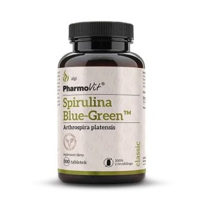 Spirulina BLUE-GREEN (250mg) 500 tabletek - Pharmovit