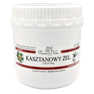 KASZTANOWY ŻEL Z RUTYNĄ 600G FARM VIX