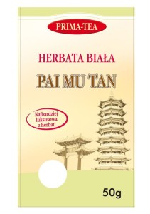 HERBATA PAI MU TAN (BIAŁA) 50G PRIMA-TEA