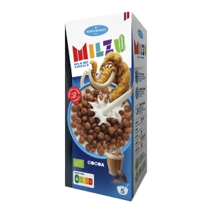 PŁATKI ŻYTNIO - OWSIANE Z KAKAO BIO 150G MILZU