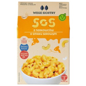 SOS Z NERKOWCÓW O SMAKU SEROWYM 35G WEGE SIOSTRY