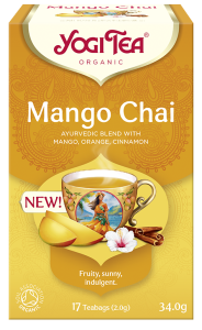 HERBATKA Z MANGO - MANGO CZAJ BIO 34G (2GX17) YOGI TEA