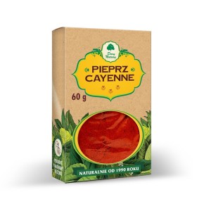 PIEPRZ CAYENNE (KARTONIK) 60G DARY NATURY