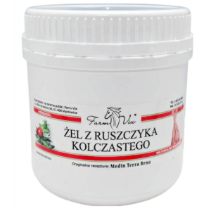 ŻEL Z RUSZCZYKA KOLCZASTEGO 600G  FARM-VIX