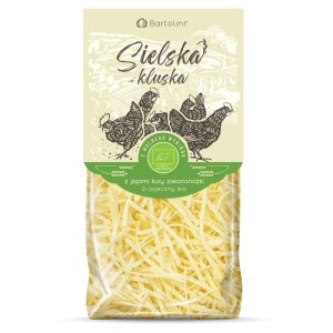 MAKARON DURUM KRAJANKA ZIELONONÓŻKA BIO 250G BARTOLINI