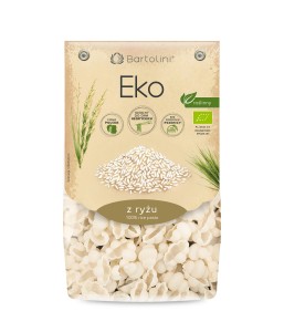 MAKARON BEZGLUTENOWY RYŻOWY MUSZELKA BIO 250G BARTOLINI