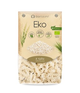 MAKARON BEZGLUTENOWY RYŻOWY ŚWIDEREK BIO 250G BARTOLINI