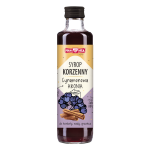 SYROP KORZENNY CYNAMONOWA ARONIA 250ML POLSKA RÓŻA