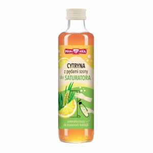 Syrop Cytryna z pędami sosny do saturatora 250ml - Polska Róża