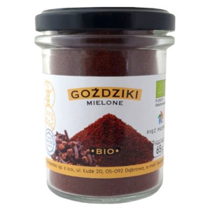 GOŹDZIKI MIELONE BIO 65G PIĘĆ PRZEMIAN