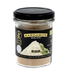 KARDAMON MIELONY BEZGLUTENOWY BIO 60G PIĘĆ PRZEMIAN