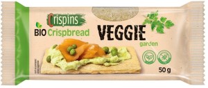 PIECZYWO CHRUPKIE Z WARZYWAMI  B/G BIO 50G CRISPIN
