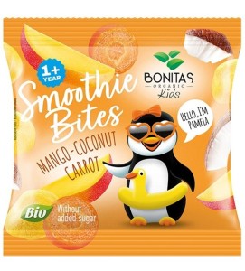 LIOFILIZOWANA PRZEKĄSKA MANGO-KOKOS-MARCHEW BIO 10G BONITAS