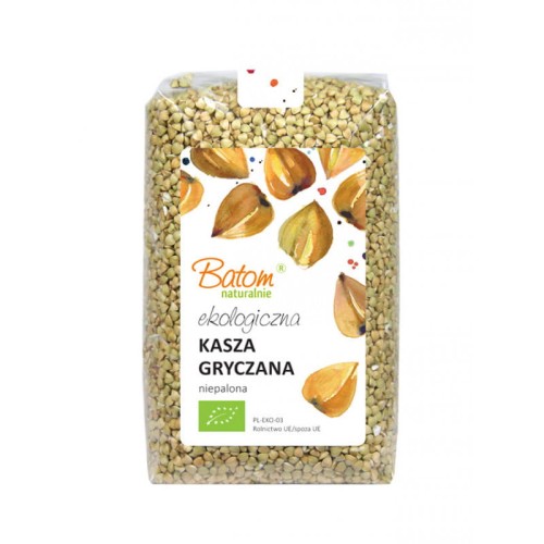 Kasza gryczana niepalona BIO 500g Batom-473