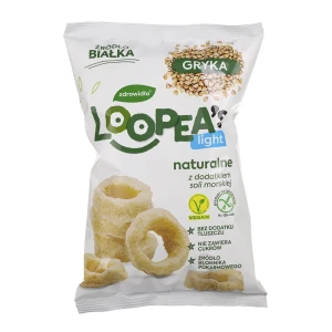 CHRUPKI Z GRYKI BEZGLUTENOWE Z DODATKIEM SOLI MORSKIEJ 42G LOOPEA'S