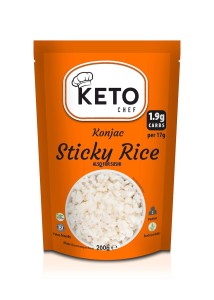 MAKARON KONJAC KETO CHEF STICKY RICE BEZGLUTENOWY BIO 270G BETTER THAN FOODS