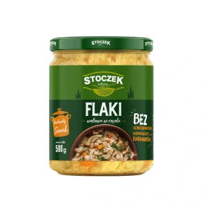 FLAKI W OŁOWE W ROSOLE DANIE GOTOWE 500G STOCZEK NATURA
