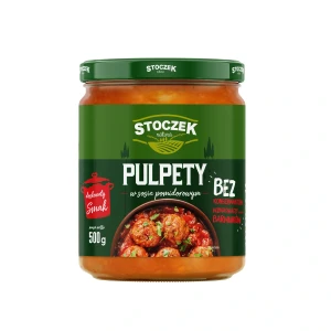 PULPETY W SOSIE POMIDOROWYM DANIE GOTOWE 500G STOCZEK NATURA