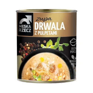 ZUPA DRWALA Z PULPETAMI DANIE GOTOWE 830G MĘSKA RZECZ