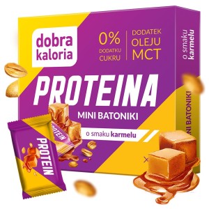 MINIBATONIKI PROTEINOWE Z MCT 102G DOBRA KALORIA