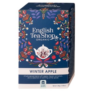 HERBATKA ZIMOWA Z POMARAŃCZĄ I GOŹDZIKAMI WINTER APPLE BIO 30G ENGLISH TEA