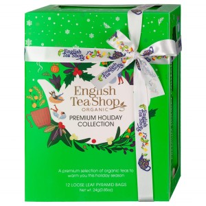 Zestaw herbatek świątecznych piramidki (12x2) BIO 24g - English Tea Shop