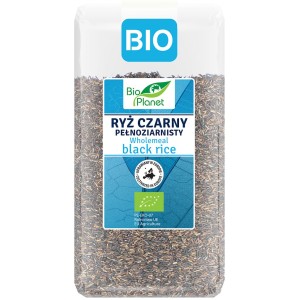RYŻ CZARNY PEŁNOZIARNISTY (UPRAWIANY W EUROPIE) BIO 500G BIO PLANET