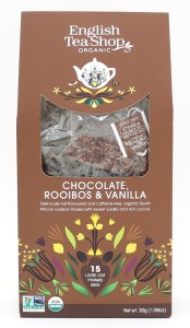 HERBATA ROOIBOS Z KAKAO I WANILIĄ 15 PIRAMIDEK X 2,5G ENGLISH TEA