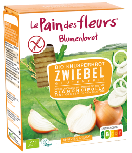 PIECZYWO CHRUPKIE CEBULOWE BEZGLUTENOWE BIO 150 g - LE PAIN DES FLEURS