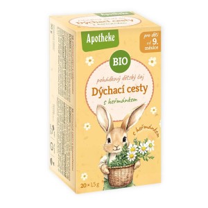 Herbatka dla dzieci Bajkowa drogi oddechowe / rumianek ekspres BIO 20SZT APOTHEKE