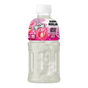 NAPÓJ Z SOKIEM Z LICZI NFC ORAZ GALARETKĄ KOKOSOWĄ 320ML BUNNY NINJA