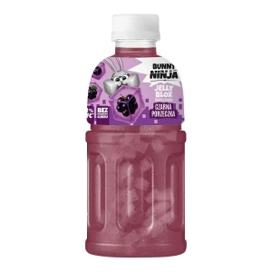 NAPÓJ Z SOKIEM Z CZARNEJ PORZECZKI NFC ORAZ GALARETKĄ KOKOSOWĄ  320ML BUNNY NINJA
