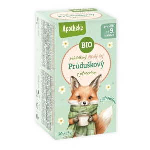 HERBATKA DLA DZIECI BAJKOWY OGRÓD LIŚĆ BABKI DZIKA RÓŻA BIO 20X1,5G APOTHEKE