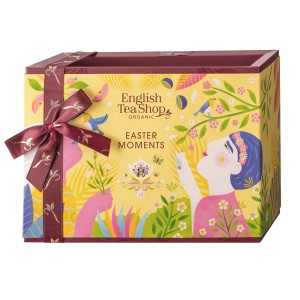 KOLEKCJA HERBAT I HERBATEK WIELKANOCNYCH BIO PIRAMIDKI 3 SMAKI (12 x 2 g) 24 g - ENGLISH TEA SHOP