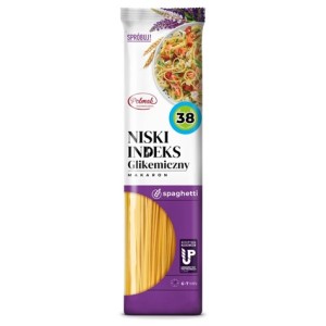 MAKARON SPAGHETTI DURUM NISKI INDEKS GLIKEMICZNY 250G POLMAK