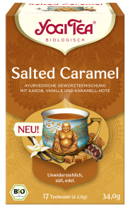 HERBATKA SALTED CARAMEL SŁONY KARMEL BIO 17X2G 34G YOGI TEA