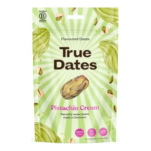 DAKTYLE O SMAKU PISTACJI BEZ DODOATKU CUKRU 100G TRUE DATES