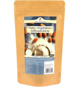 MĄKA MIGDAŁOWA ODTŁUSZCZONA  BEZGLUTENOWA 500G PIĘĆ PRZEMIAN
