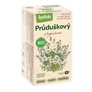 HERBATKA NA OSKRZELA Z TYMIANKIEM BIO (20 x 1,5G) APOTHEKE
