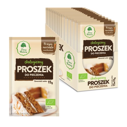 PROSZEK DO PIECZENIA BIO 15 g - DARY NATURY-397