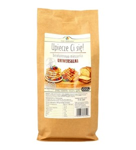 MIESZANKA UNIWERSALNA BEZGLUTENOWA 1000G PIĘĆ PRZEMIAN