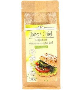 MIESZANKA DO WYPIEKU 8 BUŁEK BEZGLUTENOWYCH Z BETA-GLUKANEM 350G PIĘĆ PRZEMIAN