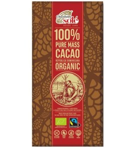 CZEKOLADA 100% KAKAO BIO 90G SOLE