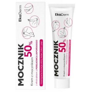 KREM Z MOCZNIKIEM 50% Z PEREŁKOWCEM JAPOŃSKIM 30ML EKADERM