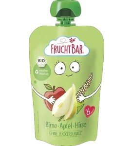 MUS GRUSZKA JABŁKO PROSO BIO 100G FRUCHT BAR
