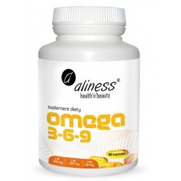 OMEGA 3-6-9 270/225/50 mg x 90 KAPSUŁEK ALINESS